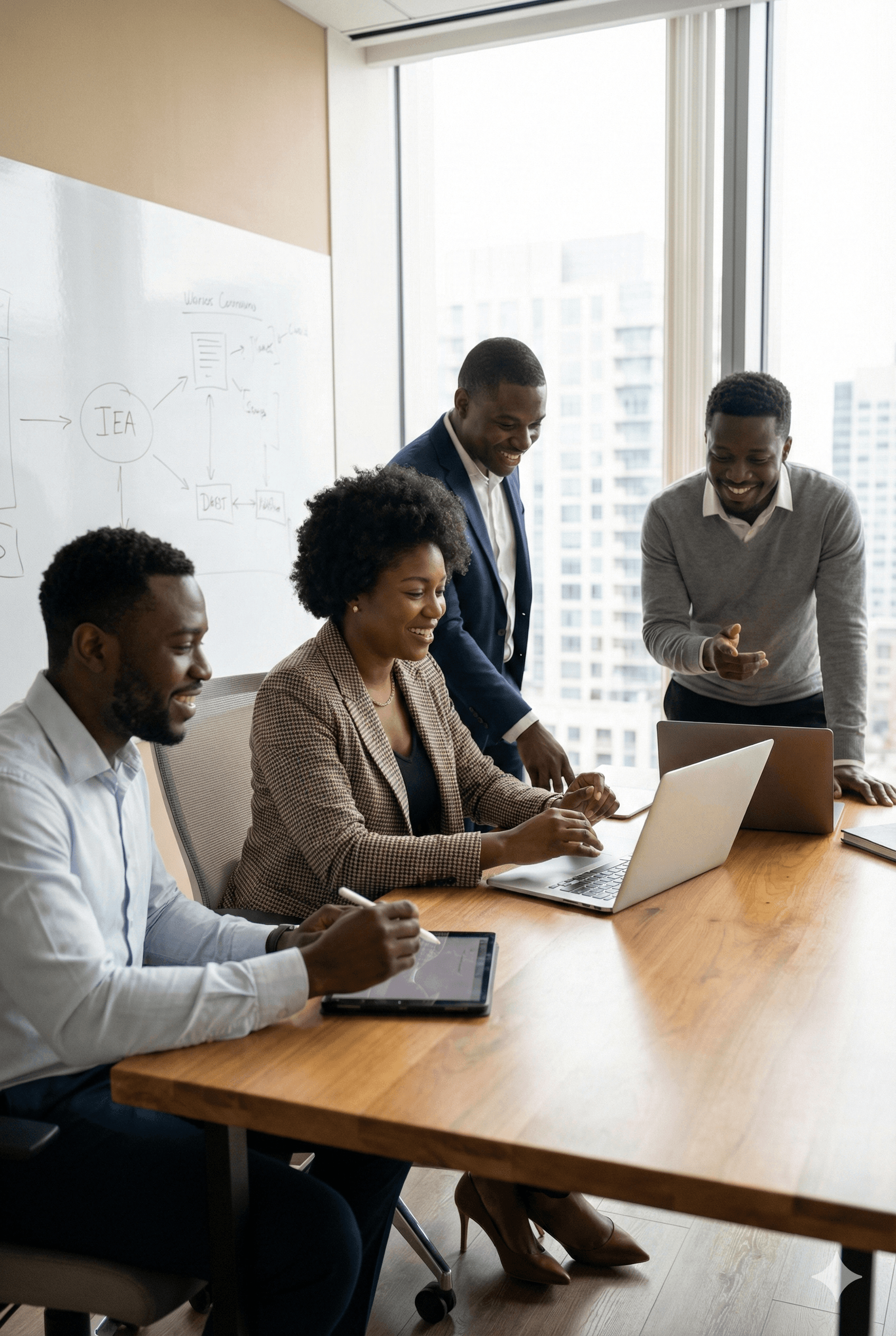 L'équipe Novia Digital au travail